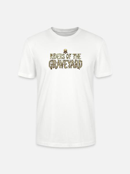 Riders Of The Graveyard Skelett - Stanley/Stella Unisex Bio-T-Shirt CRAFTER - Weiß