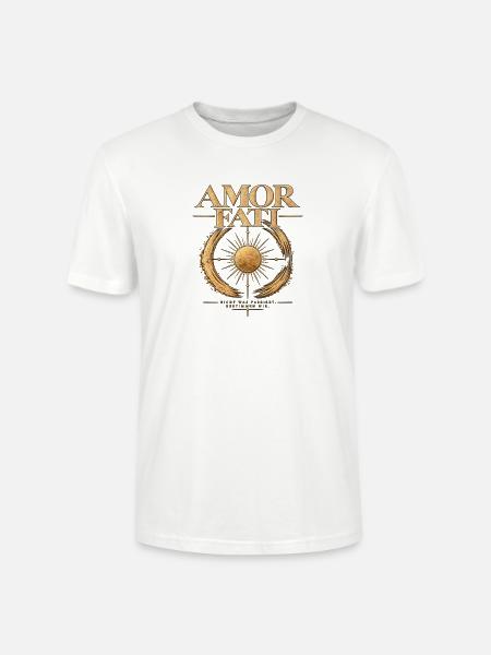 Amor Fati Sonnenstern - Stanley/Stella Unisex Bio-T-Shirt CRAFTER - Weiß