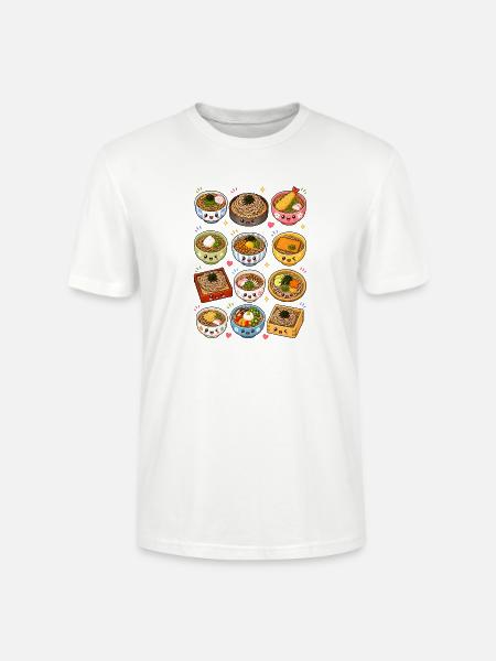 Kawaii Soba | Nudeln & Japan Food - Stanley/Stella Unisex Bio-T-Shirt CRAFTER - Weiß