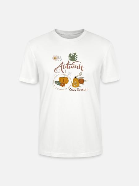 Autumn - Stanley/Stella Unisex Bio-T-Shirt CRAFTER - Weiß