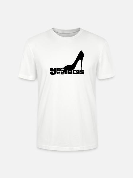 Ja, Herrin Stiletto Heel - Stanley/Stella Unisex Bio-T-Shirt CRAFTER - Weiß
