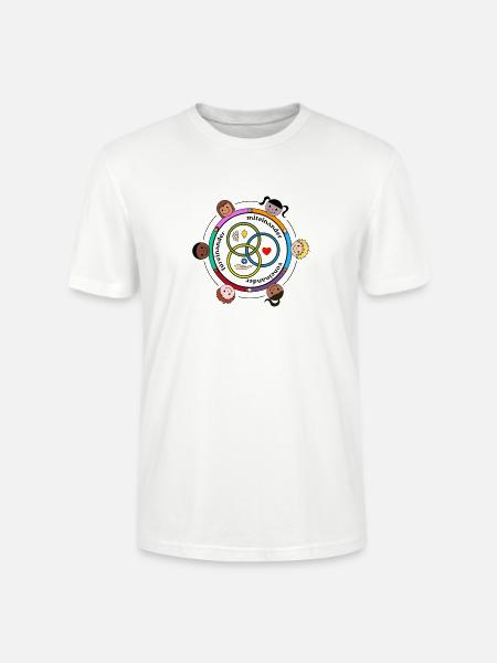 Hand in Hand - Gemeinschaft & Inklusion - Stanley/Stella Unisex Bio-T-Shirt CRAFTER - Weiß