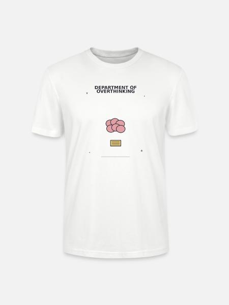 Abteilung des Überdenkens - Stanley/Stella Unisex Bio-T-Shirt CRAFTER - Weiß