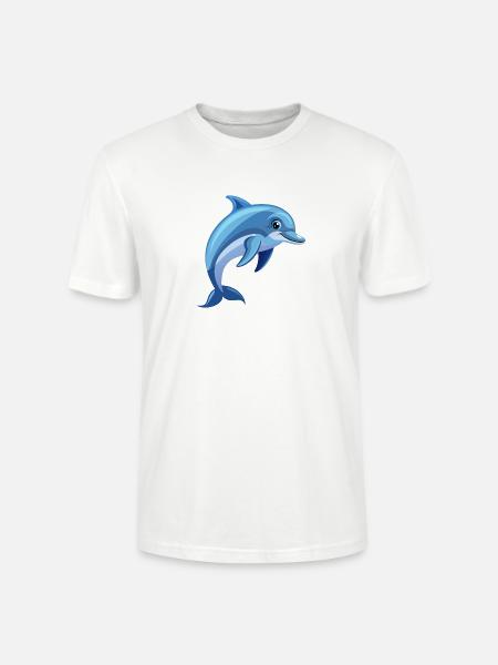 Delfin - Stanley/Stella Unisex Bio-T-Shirt CRAFTER - Weiß