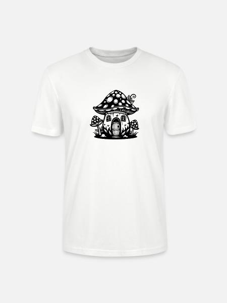 Pilzfeenhaus - Stanley/Stella Unisex Bio-T-Shirt CRAFTER - Weiß