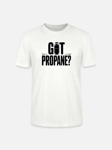 Hast du Propan? - Stanley/Stella Unisex Bio-T-Shirt CRAFTER - Weiß