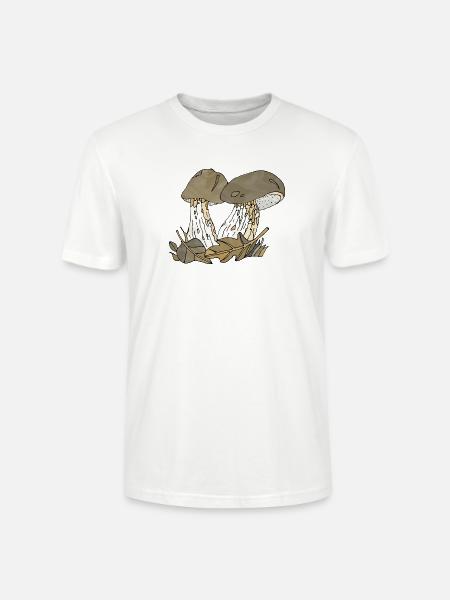 Pilze - Stanley/Stella Unisex Bio-T-Shirt CRAFTER - Weiß