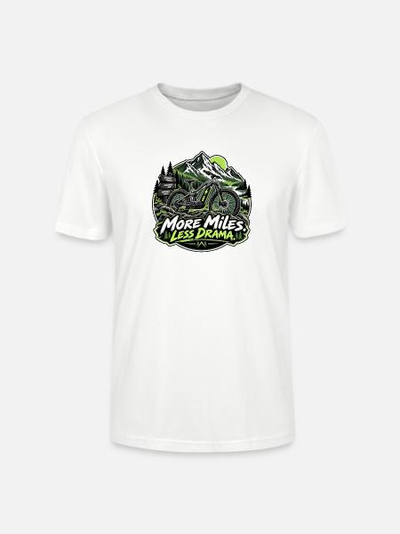 E-Bike Touren - Stanley/Stella Unisex Bio-T-Shirt CRAFTER - Weiß