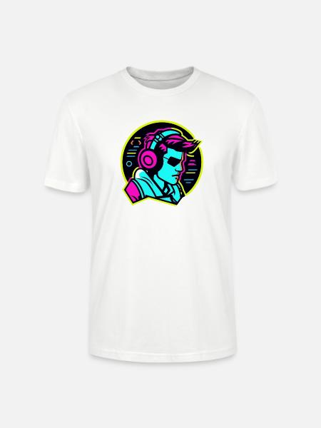 Gamer - Stanley/Stella Unisex Bio-T-Shirt CRAFTER - Weiß