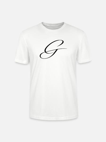 Name mit Anfangsbuchstabe G Greta Gabriel - Stanley/Stella Unisex Bio-T-Shirt CRAFTER - Weiß