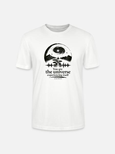 Universum, das sich selbst erlebt - Stanley/Stella Unisex Bio-T-Shirt CRAFTER - Weiß
