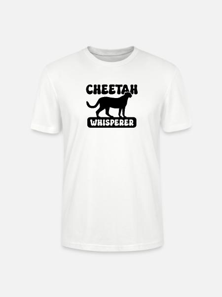 Cheetah Whisperer - Stanley/Stella Unisex Bio-T-Shirt CRAFTER - Weiß