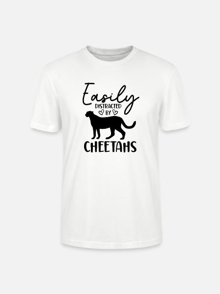 Gepard Humor Spruch - Stanley/Stella Unisex Bio-T-Shirt CRAFTER - Weiß