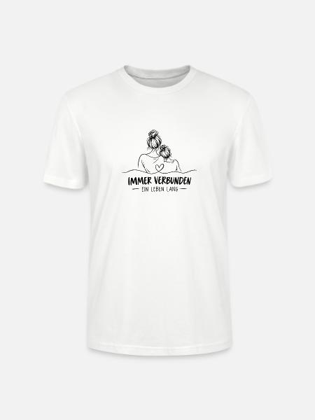 Immer verbunden - Stanley/Stella Unisex Bio-T-Shirt CRAFTER - Weiß