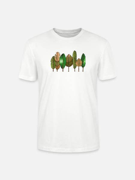 Baum - Stanley/Stella Unisex Bio-T-Shirt CRAFTER - Weiß