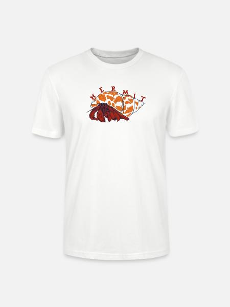 Einsiedlerkrebs - Stanley/Stella Unisex Bio-T-Shirt CRAFTER - Weiß