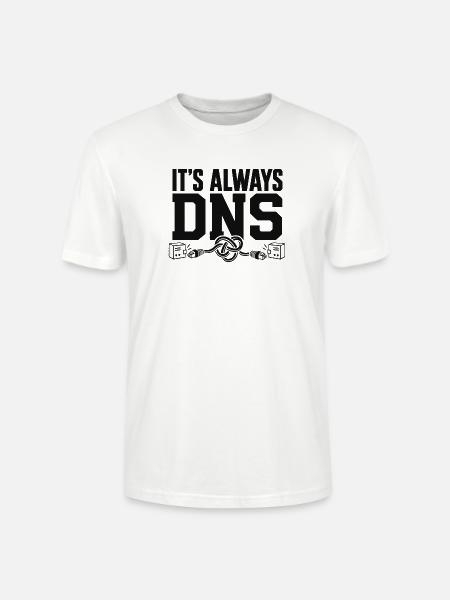 Always DNS Knot Tech Tee - Stanley/Stella Unisex Bio-T-Shirt CRAFTER - Weiß