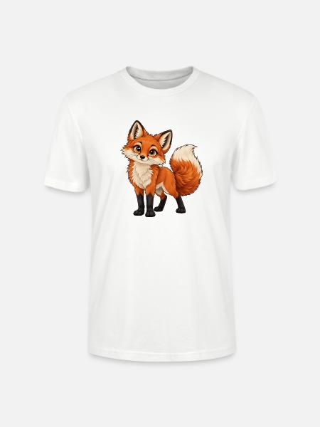 Frecher Rotfuchs - Stanley/Stella Unisex Bio-T-Shirt CRAFTER - Weiß