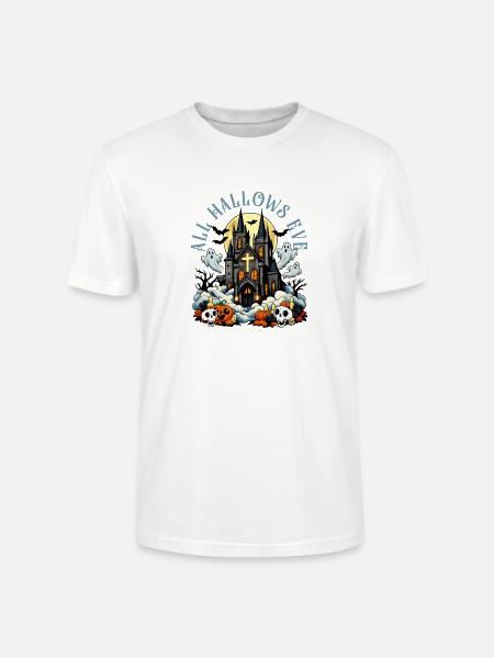 Katholischen Kirche Zu Halloween - Stanley/Stella Unisex Bio-T-Shirt CRAFTER - Weiß