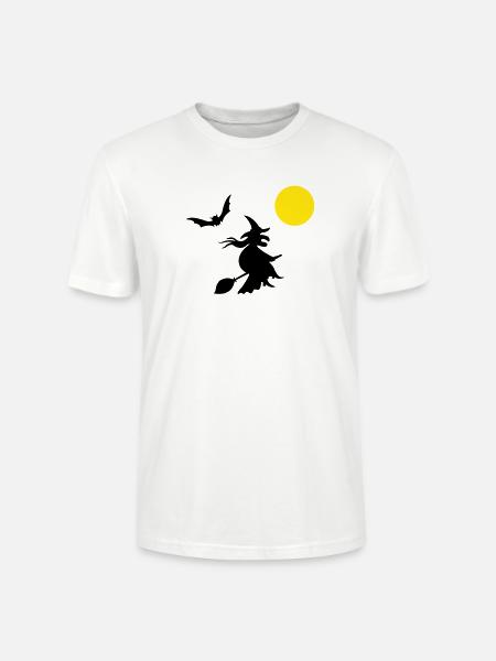 hexe_halloween - Stanley/Stella Unisex Bio-T-Shirt CRAFTER - Weiß