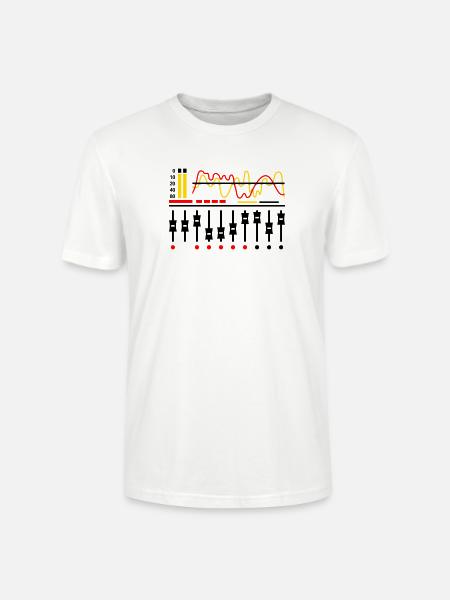 Mixing Table - Stanley/Stella Unisex Bio-T-Shirt CRAFTER - Weiß