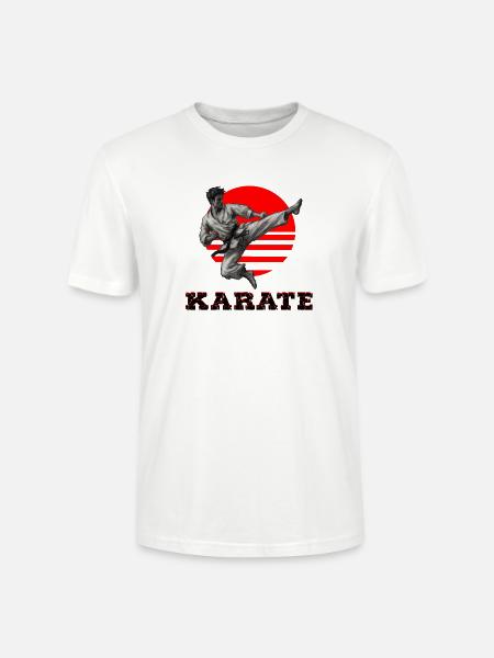 Karate - Stanley/Stella Unisex Bio-T-Shirt CRAFTER - Weiß