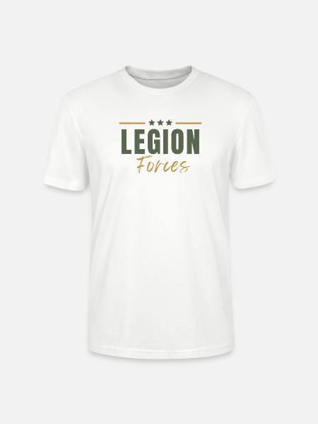 Legionstruppen - Stanley/Stella Unisex Bio-T-Shirt CRAFTER - Weiß