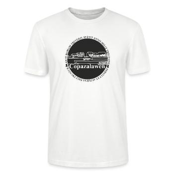 Copazalawen - Stanley/Stella Unisex Bio-T-Shirt CRAFTER - Weiß - Vorne - Alina (178cm) & Michal (187cm)
