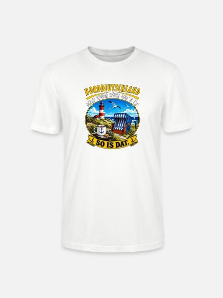 OSTFRIESLAND - Stanley/Stella Unisex Bio-T-Shirt CRAFTER - Weiß