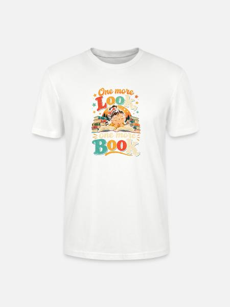 Noch ein Blick, noch ein Buch - Stanley/Stella Unisex Bio-T-Shirt CRAFTER - Weiß