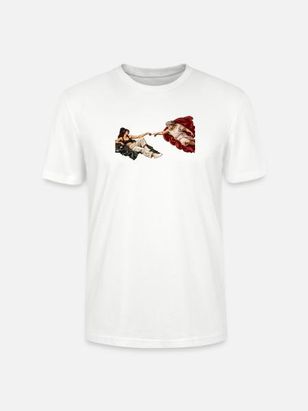 Die Erschaffung des DJs - Stanley/Stella Unisex Bio-T-Shirt CRAFTER - Weiß