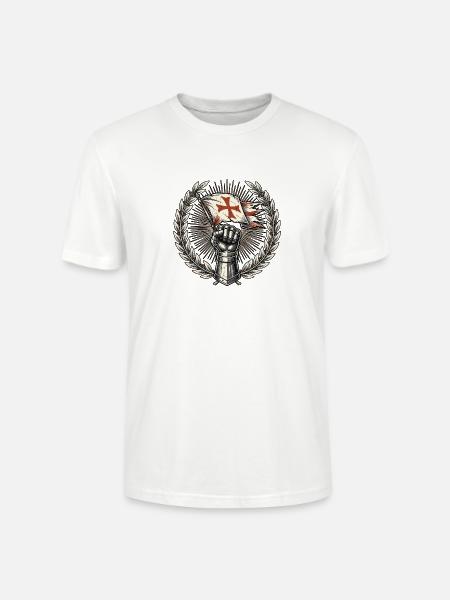 Eiserner Schwur  - Stanley/Stella Unisex Bio-T-Shirt CRAFTER - Weiß