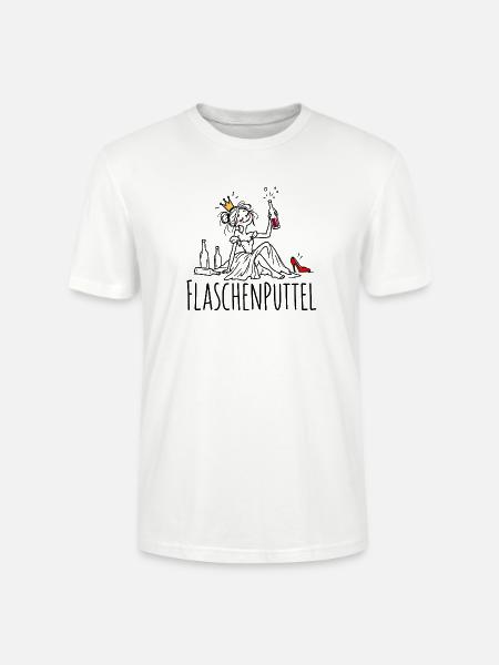 Flaschenputtel – Märchenhaft beschwipst - Stanley/Stella Unisex Bio-T-Shirt CRAFTER - Weiß