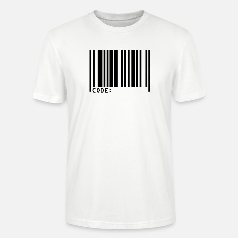 barcode - Stanley/Stella Unisex Bio-T-Shirt CRAFTER - Weiß