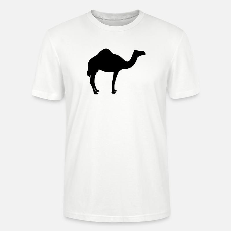 Kamel | Wüste | Dubai | Wüstenschiff - T-shirt bio CRAFTER Stanley Stella Unisexe - blanc