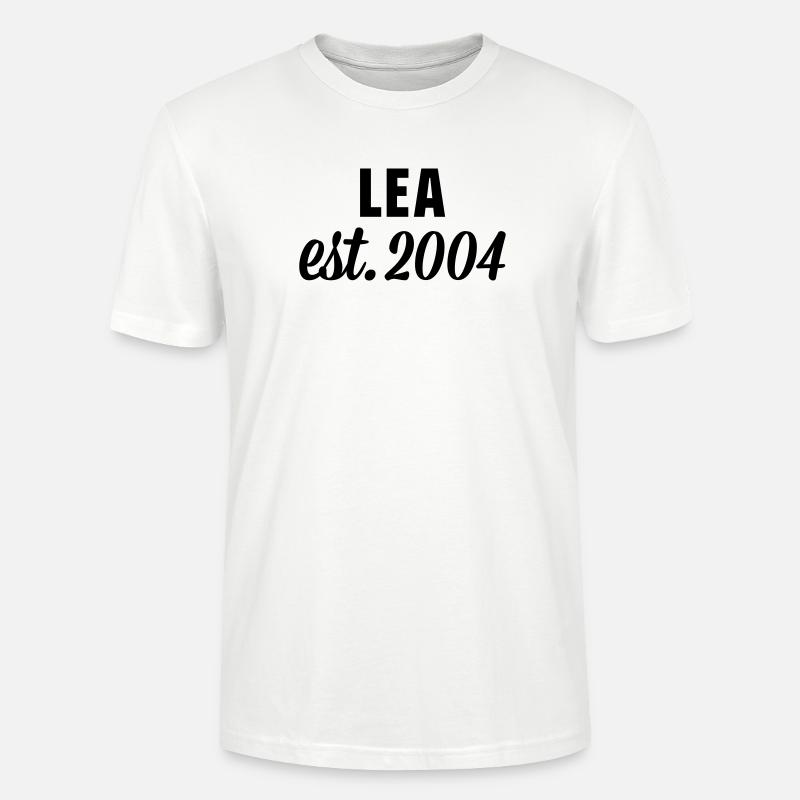 Lea est 2004 - Stanley/Stella Unisex Bio-T-Shirt CRAFTER - Weiß