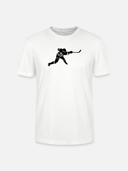 Hockey - Stanley/Stella CRAFTER Unisex Organic T-Shirt - white