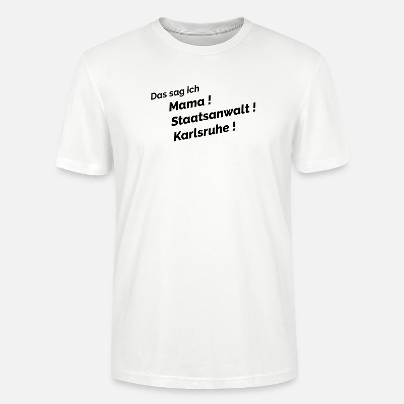 Das sag ich - Stanley/Stella Unisex Bio-T-Shirt CRAFTER - Weiß