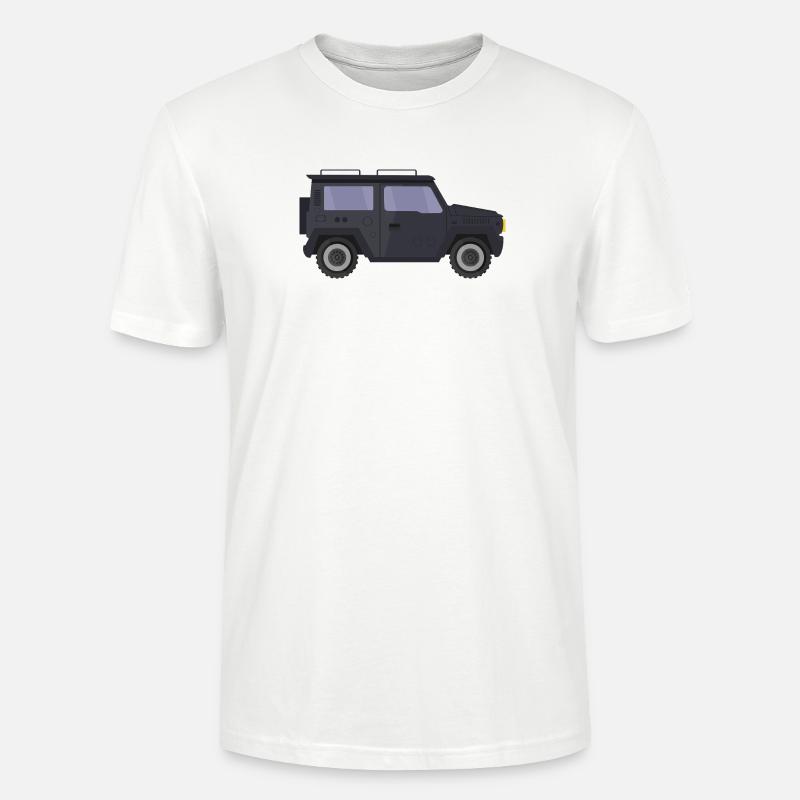 Jeep - Stanley/Stella CRAFTER Unisex Organic T-Shirt - white