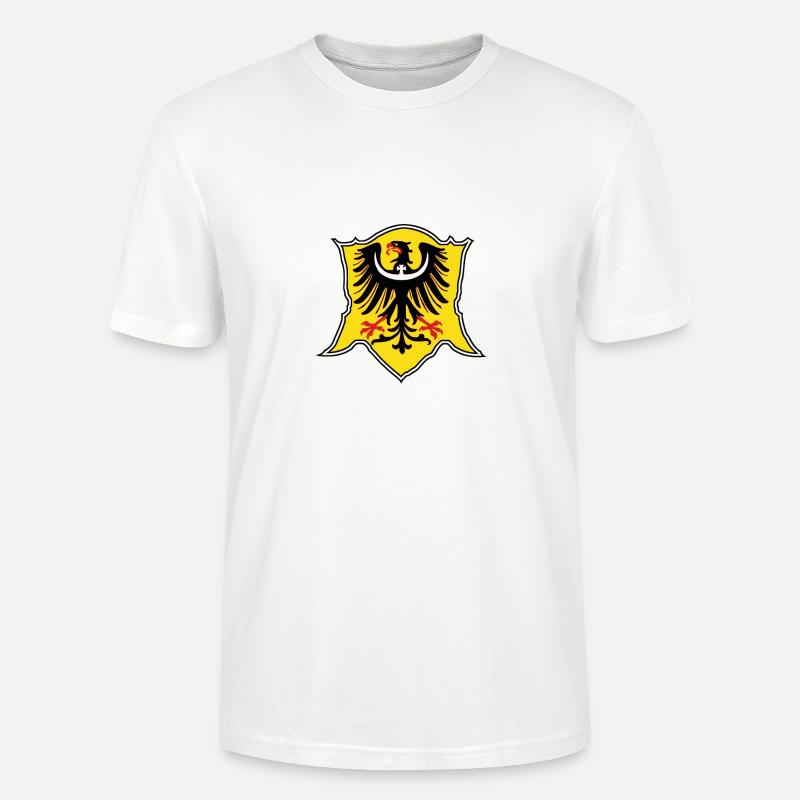 Crest Schlesien White - Stanley/Stella Unisex Bio-T-Shirt CRAFTER - Weiß