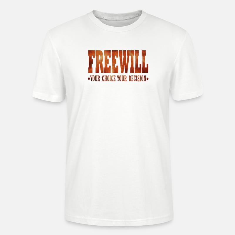 FreeWill - Stanley/Stella CRAFTER Unisex Organic T-Shirt - white