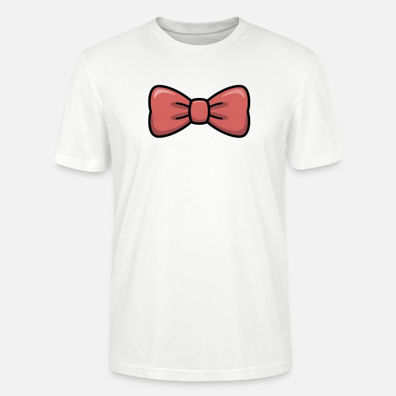 Fliege comic - Stanley/Stella Unisex Bio-T-Shirt CRAFTER - Weiß