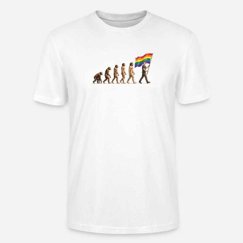 LGBTQ-Pride-Monat – Pride-Entwicklung - Stanley/Stella Unisex Bio-T-Shirt CRAFTER - Weiß