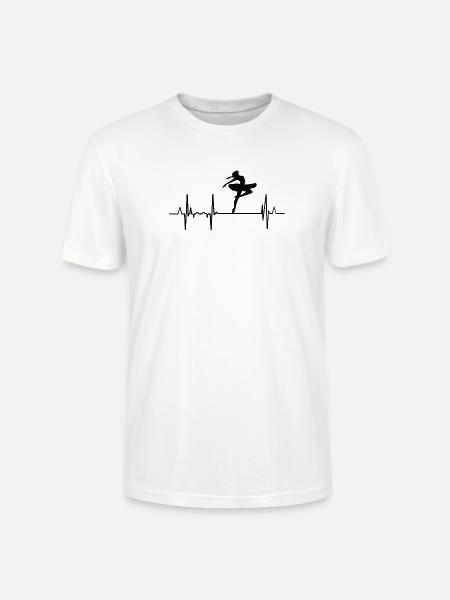 Herzschlag Ballett - Stanley/Stella Unisex Bio-T-Shirt CRAFTER - Weiß