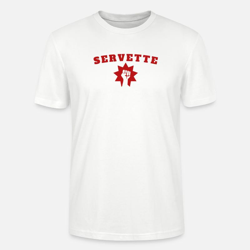 Servette - Stanley/Stella Unisex Bio-T-Shirt CRAFTER - Weiß