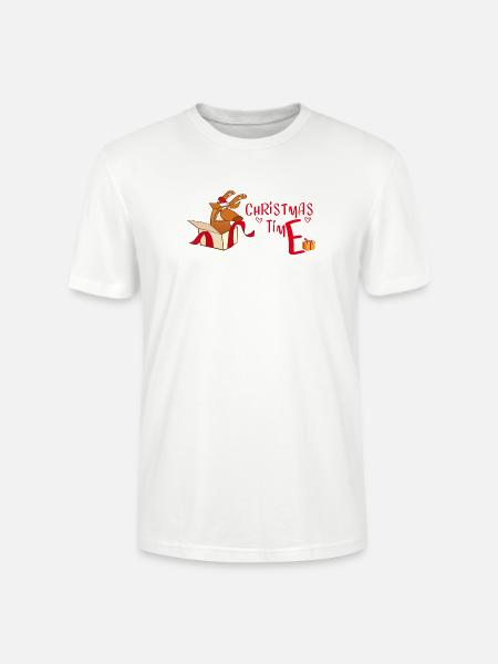 Christmas Time - Stanley/Stella Unisex Bio-T-Shirt CRAFTER - Weiß