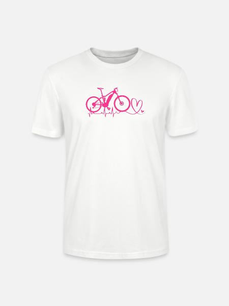 E-Bike EBike E Bike - Stanley/Stella Unisex Bio-T-Shirt CRAFTER - Weiß
