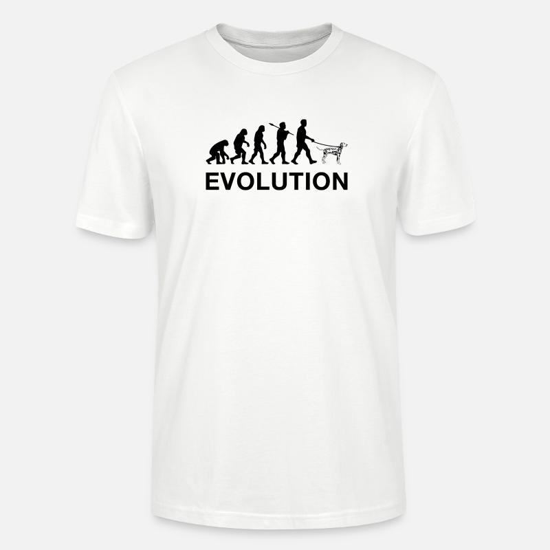 évolution - T-shirt bio CRAFTER Stanley Stella Unisexe - blanc