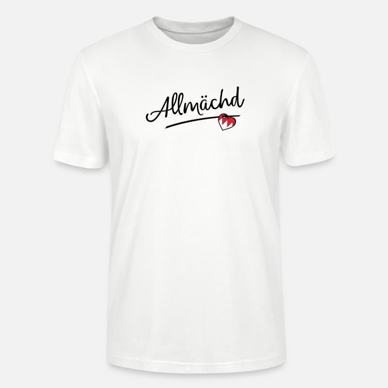 Allmächd - Stanley/Stella Unisex Bio-T-Shirt CRAFTER - Weiß