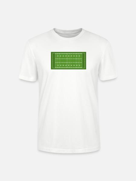 Zeig deine Farben – Fußball - Stanley/Stella Unisex Bio-T-Shirt CRAFTER - Weiß